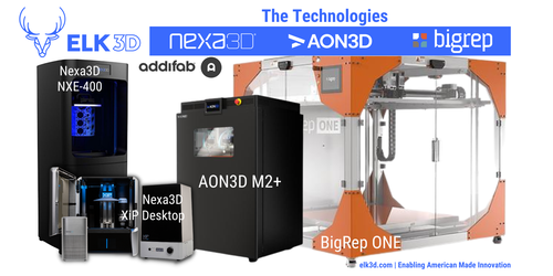 3rd & 4th Generation Industrial Grade 3D Printers