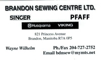 Brandon Sewing Centre Ltd.