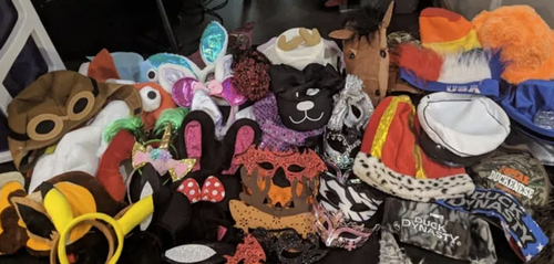 Photo booth dress up