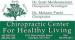 Chiropractic Center For Healthy Living