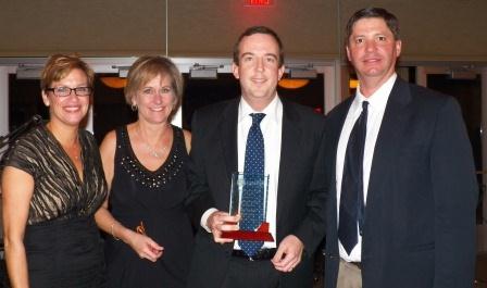 Scott Hanners, the Chamber's 2012 Business Person of the Year.