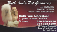 Ruth Ann's Pet Grooming