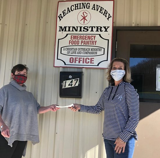 Reaching Avery Ministries is one non-profit to gain funding