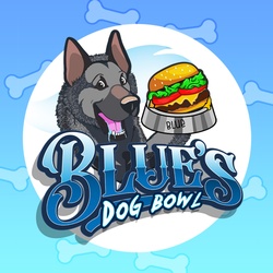 Blue's Dog Bowl