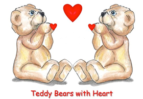 Teddy Bears with Heart - Den of Good Bears of the World