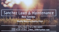 Sanchez Lawn & Maintenance, LLC