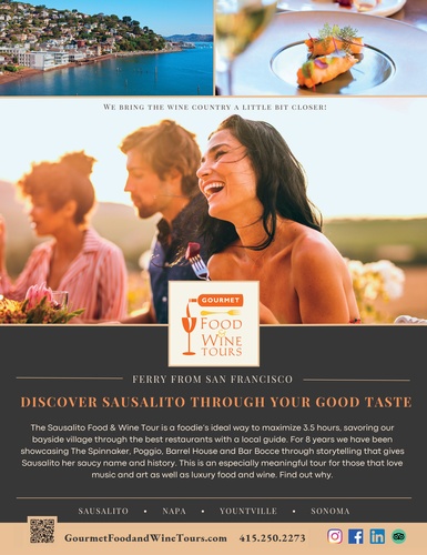 Discover Sausalito Through Your Good Taste