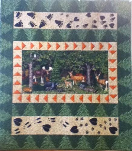  Original Design from BRENDA SEIDL. ' Forest Friends'  Kits available