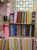   Selection of  childrens fabrics, ranging from lights and brights for girls to trucks and  dirt for the boys!