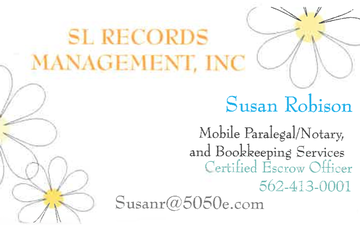 SL Records Management, Inc