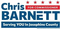 Vote Chris Barnett for Commissioner