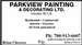 Parkview Painting & Decorating Ltd.