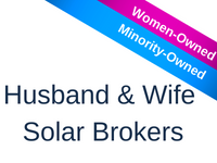 Husband and Wife Solar Brokers