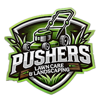 Pusher's lawn and landscaping