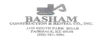 Basham Construction & Rental Co., Inc.