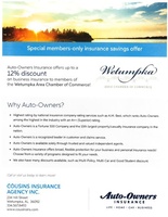 up to 12% Discount for Chamber Members on business insurance