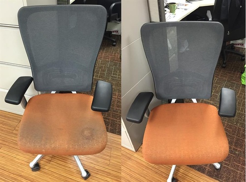 Office Chair Before and After