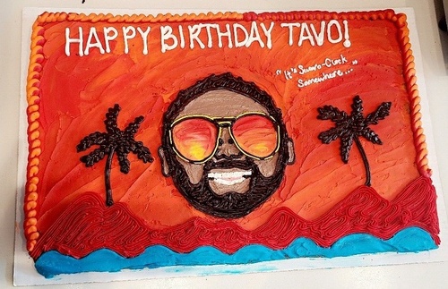 Happy Birthdsay Tavo Cookie Cake