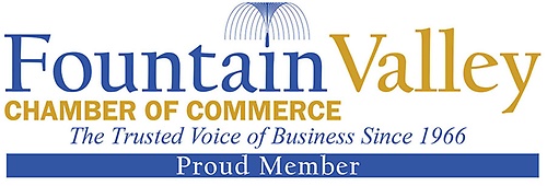 Show that you are a PROUD MEMBER of the Fountain Valley Chamber. Add this logo to your website and Facebook page!