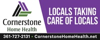 Cornerstone Home Health - GOLD LEVEL SPONSOR 