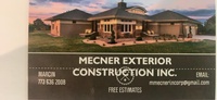 Mecner Exterior Construction Inc.