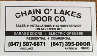 Chain O'Lakes Door Company