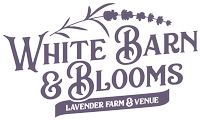 White Barn and Blooms