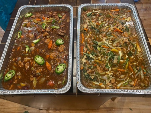 Chili Chicken and Chop Suey Chili Chicken and Chop Suey