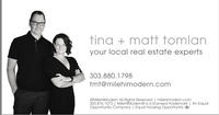 Matt & Tina Tomlan ||  milehimodern realty || CO real estate agents