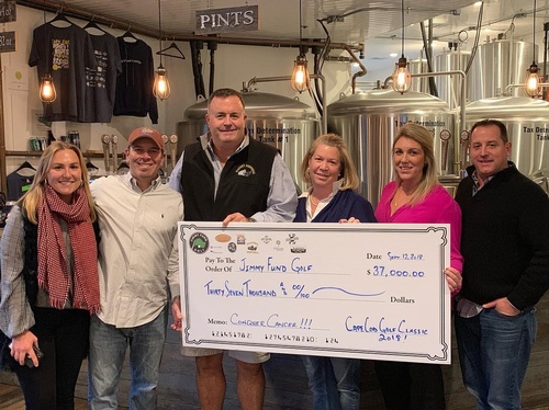 In 2018 we were very excited to donate $37,000 to the Dana-Farber Cancer Institute from our September golf tournament!
