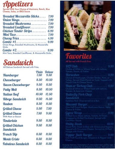 Macomb Steakhouse Breakfast/Lunch Menu Page 4