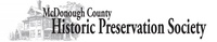 McDonough County Historic Preservation Society McDonough County Historic Preservation Society