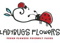 Lady Bugs Flowers