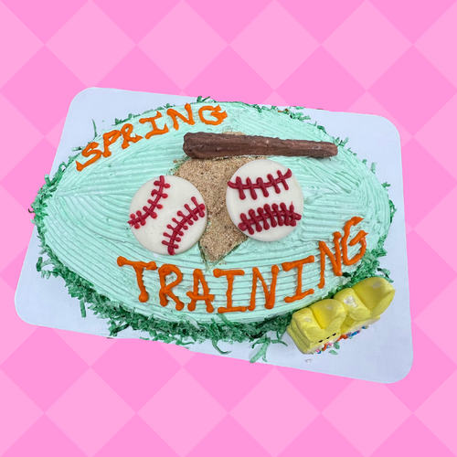 Spring Training Cake
