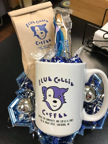 Blue Collie Coffee Shop Gift Set