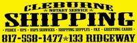 Cleburne Shipping