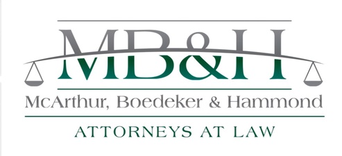 McArthur, Boedeker & Hammond, Attorneys at Law McArthur, Boedeker & Hammond, Attorneys at Law