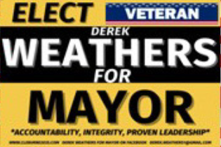 Derek Weathers For Mayor