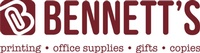 Bennett's printing • office supplies • gifts • copies