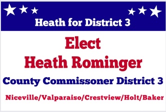 Heath Rominger - Candidate for Okaloosa County Commissioner District 3