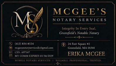 McGee's Notary Services