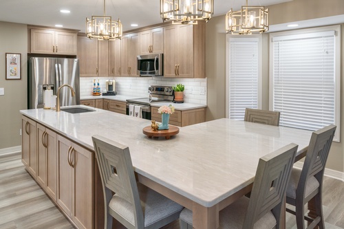 What's your favorite part about this kitchen?