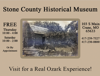Stone County Historical & Genealogical Society Museum 