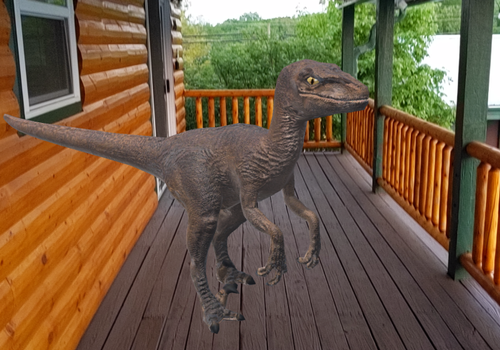 Interactive dinosaurs