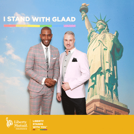 Liberty Mutual was at the 28th GLAAD Media Awards to show their support for the LGBTQ community and asked for a fun way to capture the event and give guests a memento from the evening. We had a GIF Booth on hand that did the trick! Liberty Mutual was at the 28th GLAAD Media Awards to show their support for the LGBTQ community and asked for a fun way to capture the event and give guests a memento from the evening. We had a GIF Booth on hand that did the trick!