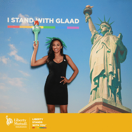 Liberty Mutual was at the 28th GLAAD Media Awards to show their support for the LGBTQ community and asked for a fun way to capture the event and give guests a memento from the evening. We had a GIF Booth on hand that did the trick! Liberty Mutual was at the 28th GLAAD Media Awards to show their support for the LGBTQ community and asked for a fun way to capture the event and give guests a memento from the evening. We had a GIF Booth on hand that did the trick!
