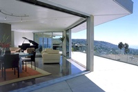 Taking advantage of spectacular views this 1960's tract home was transformed into a contemporary jewel.  Designed by Michael Blakemore