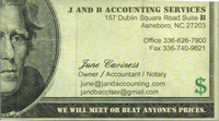J and B Accounting Services Inc.