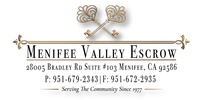 Menifee Valley Escrow Inc.