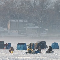 Ice Fishing in Jackson County 